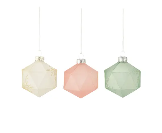 ნაძვის ხის სათამაშო Mica Decorations 8 x 8 სმ