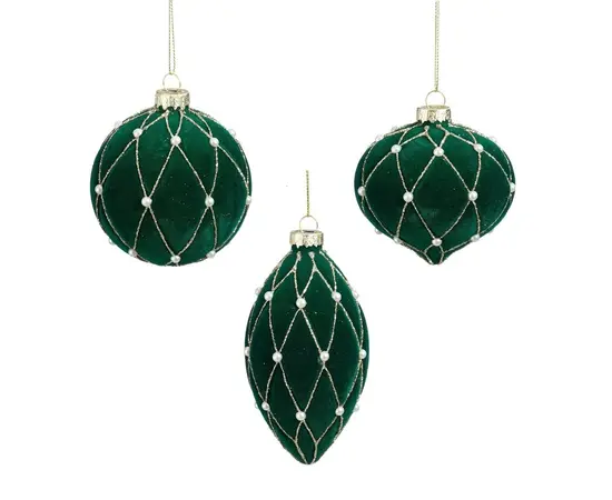 ნაძვის ხის სათამაშო Mica Decorations 8 სმ მწვანე