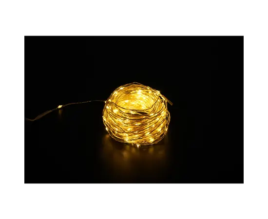 საახალწლო განათება Avatar Copper 50m warm-white  IR Remote IP44 green wire Avatar-71147