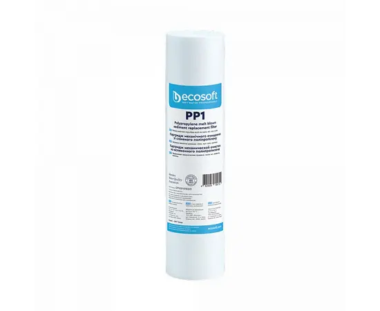 კარტრიჯი ფილტრის Ecosoft CPV25101ECOEXP 2.5"x10" 1 მკმ