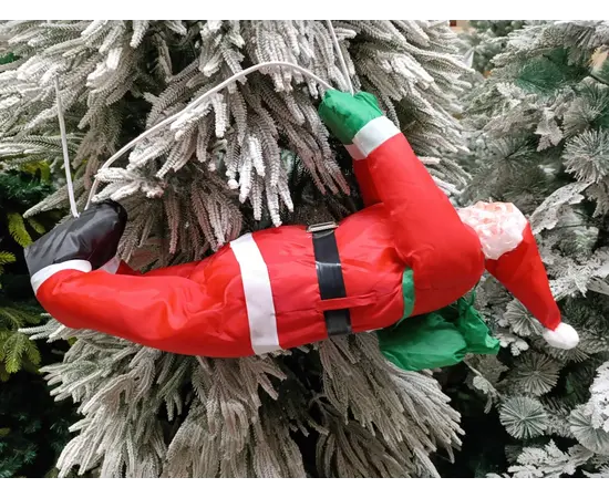 საახლაწლო დეკორაცია თოვლის ბაბუა კიბეზე JT24-PP026