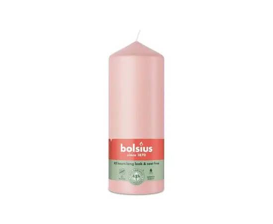 სანთელი Bolsius Mitsky Pink 150/58 მმ