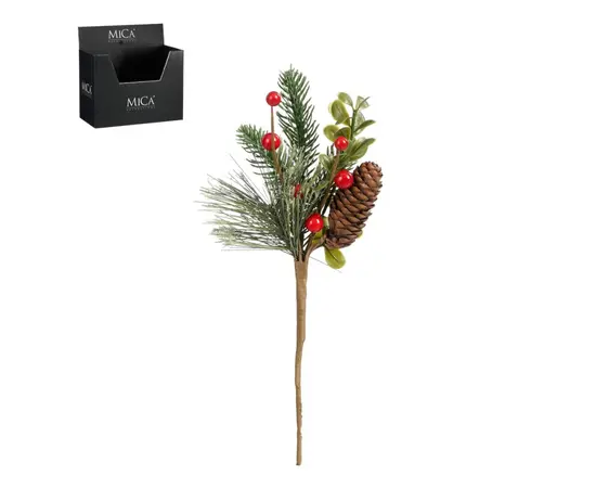 საახალწლო დეკორაცია ტოტი Mica Decorations 28 სმ