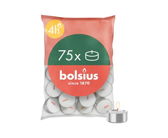 სანთლები Bolsius 75 ც