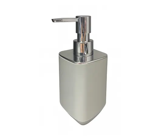 Liquid soap dispenser 16 cm gray
