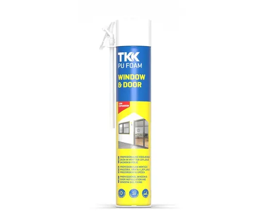Монтажная пена для дверей и окон с насадкой TKK 750 мл