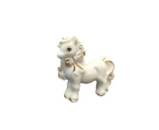 საახალწლო დეკორი ფიგურა ცხენი კერამიკის SH-12064-B5445