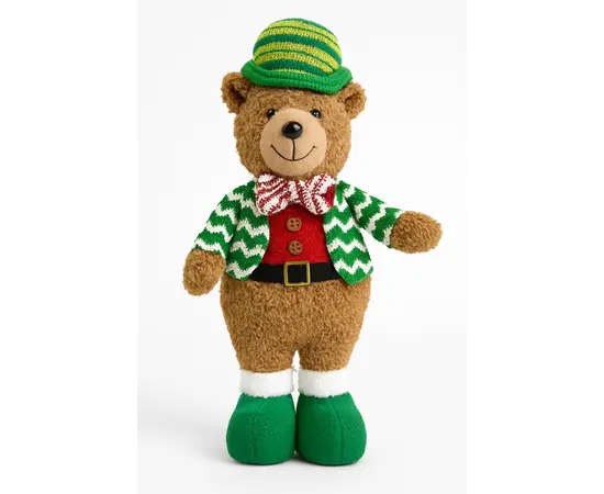 საახალწლო დეკორაცია "დათვი" 50 სმ