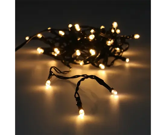 საახალწლო განათება Avatar 50 მ შავი სადენით