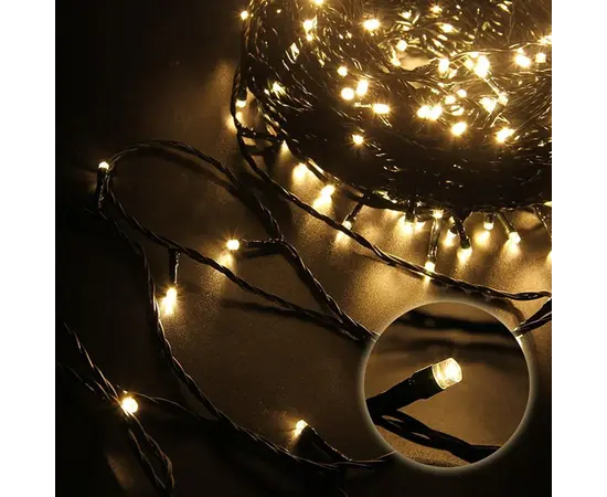 საახალწლო განათება Avatar 50 მ შავი სადენით