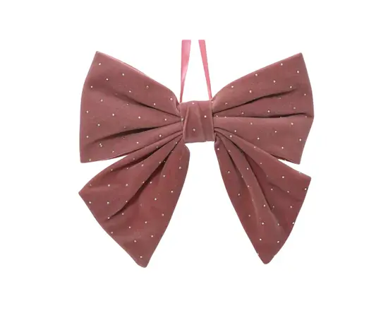 ნაძვის ხის სათამაშო ბაფთა Decoris 2 x 19 x 20 სმ იასამნისფერი