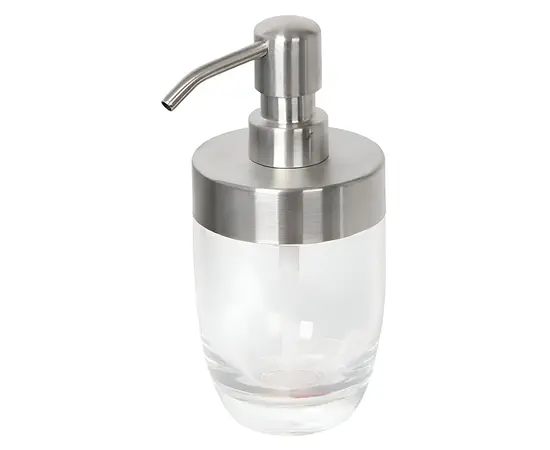 Liquid Soap Dispenser MSV 140601 Transparent Plastic Inox