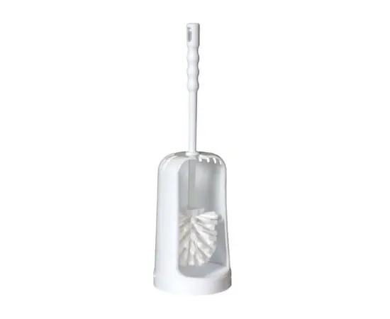 ჯაგრისი უნიტაზისთვის Bisk KUBA BRUSH & HOLDER WHITE