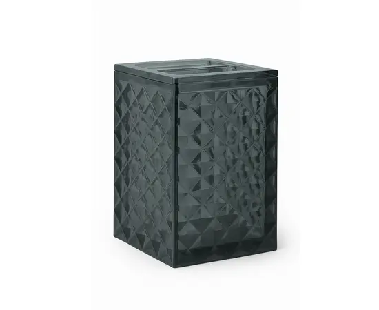 Подставка для зубных щеток 10 см прозрачная