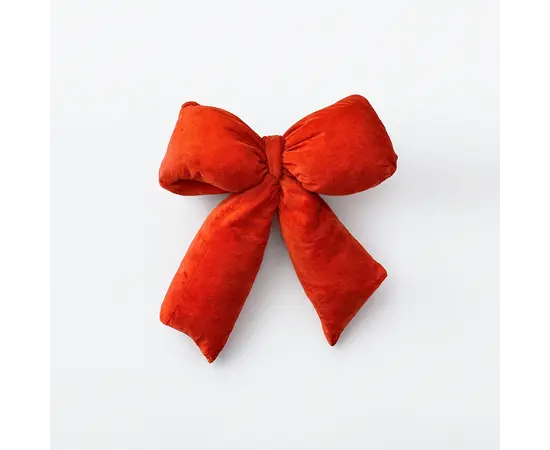 საახალწლო მორთულობა ბაფთა წითელი 32x40 სმ