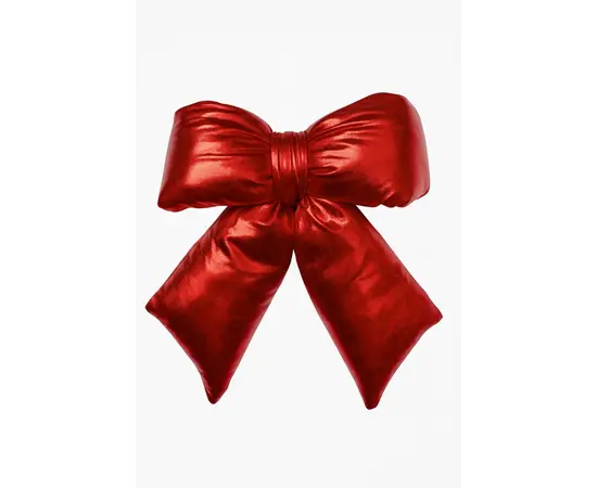 საახალწლო მორთულობა ბაფთა წითელი 23x28 სმ