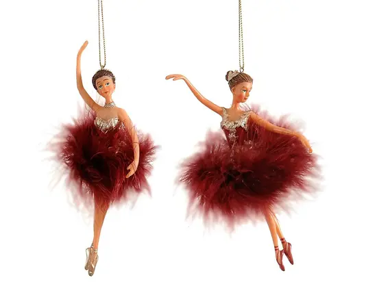 ნაძვის ხის სათამაშო ბალერინა 17 სმ