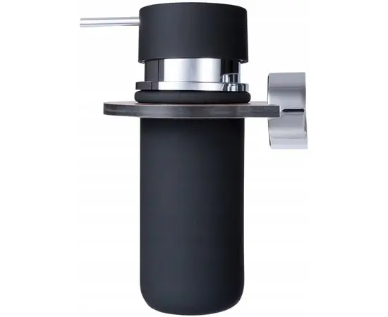 Liquid soap dispenser Bisk Bergen wooden/chrome