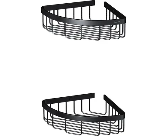 Corner shower shelf AM.PM Sense L Black Matt A7452222