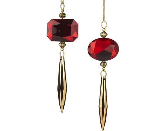 ნაძვის ხის სათამაშო ძვირფასი ქვა Goodwill 1 ც 14 სმ