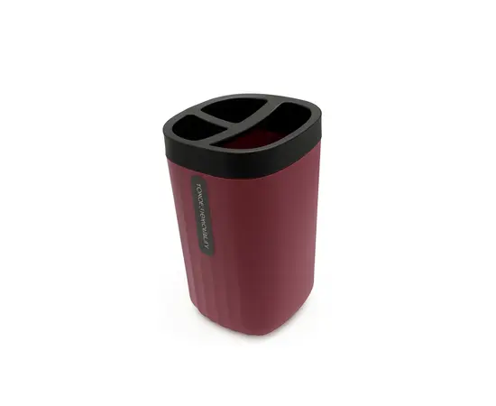 Toothbrush holder 10 cm Burgundy