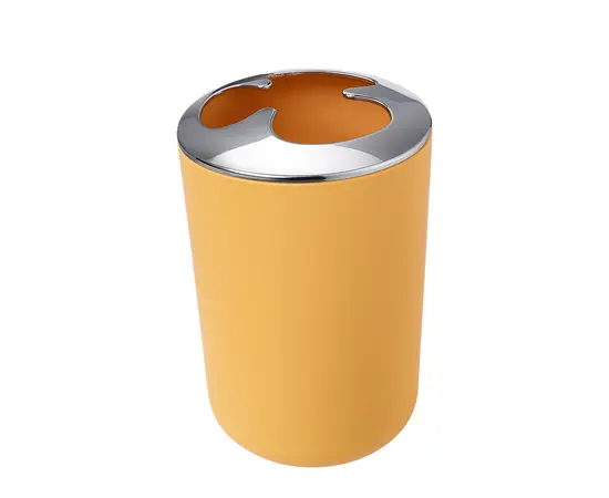 Подставка для зубных щеток 10 см бежевая