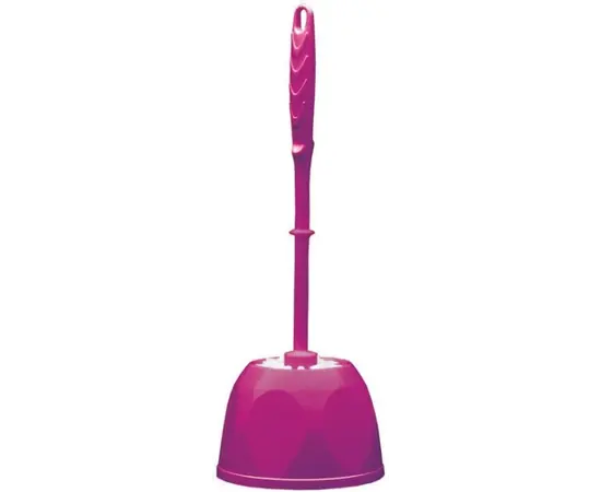 ჯაგრისი უნიტაზისთვის Bisk IZA BRUSH & HOLDER PINK