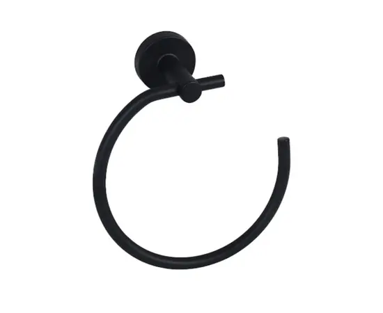 Towel hanger round Bisk ForYou Black