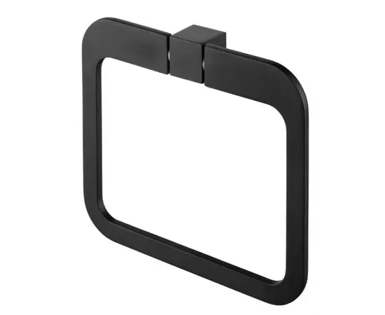 Towels holder FUTURA BLACK TOWEL RING