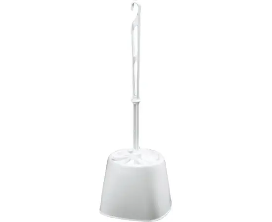ჯაგრისი უნიტაზისთვის Bisk EWA BRUSH & HOLDER WHITE