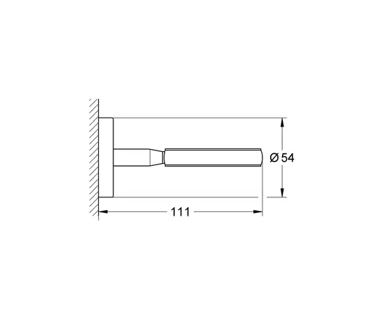 Holder GROHE Bau Cosmopolitan 40585001