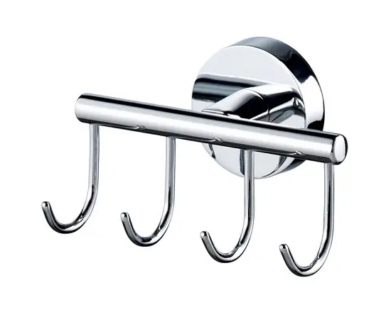 Towels holder BISK FORYOU 4-HOOK STRIPE