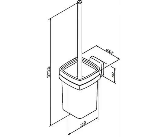 ჯაგრისი უნიტაზისთვის AM.PM A9033400 Gem