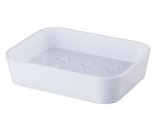 Soap dish Bisk Simple 06348 12x2.8x9 cm