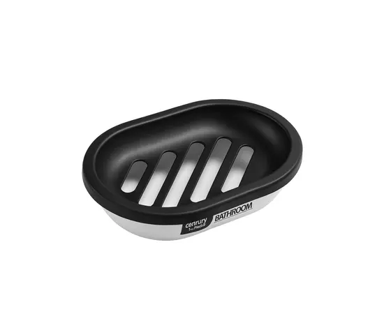 სასაპნე 11 სმ თეთრი/შავი