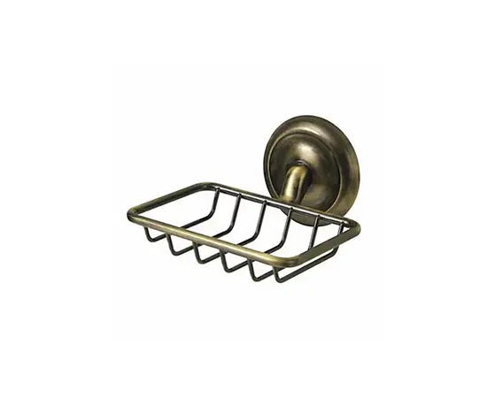 Soap dish Bisk 00406 Deco Antic Brass