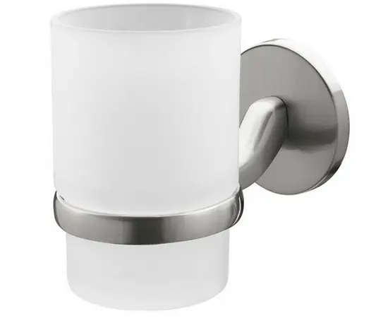 ჭიქა კბილის ჯაგრისებისთვის VIRGINIA BF TOOTHMUG AND HOLDER