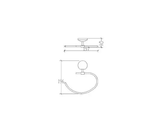 პირსახოცის რგოლი Tema 71608