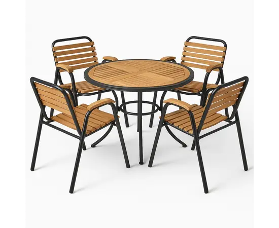 Комплект мебели стол 4 стула ОФ-01