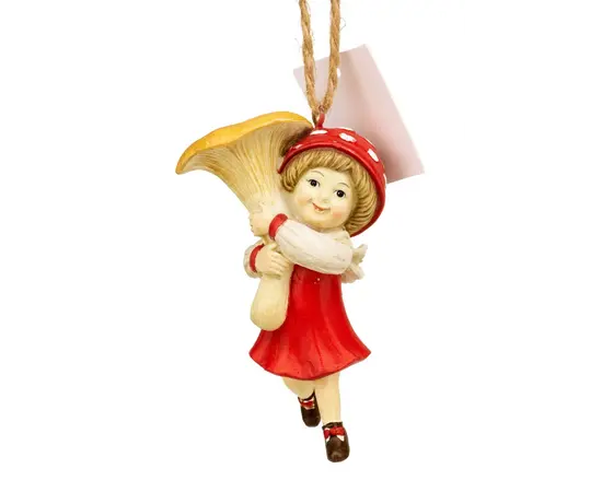 ნაძვისხის სათამაშო ბავშვები სოკოთი