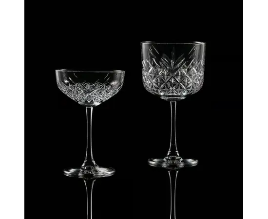 შამპანურის ჭიქების ნაკრები Pasabahce TIMELESS 9440236 4ც 255მლ