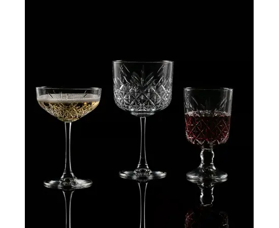 შამპანურის ჭიქების ნაკრები Pasabahce TIMELESS 9440236 4ც 255მლ