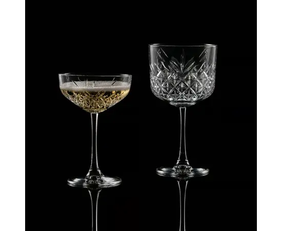 შამპანურის ჭიქების ნაკრები Pasabahce TIMELESS 9440236 4ც 255მლ