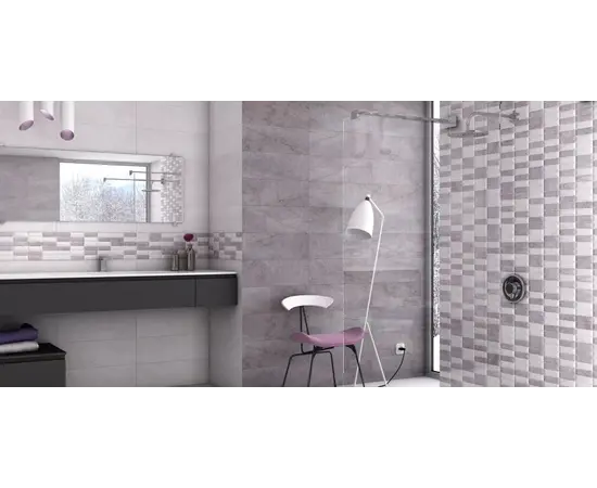 Кафель Super Ceramica RELIEVE OXFORD GRIS RVTO 20X60см