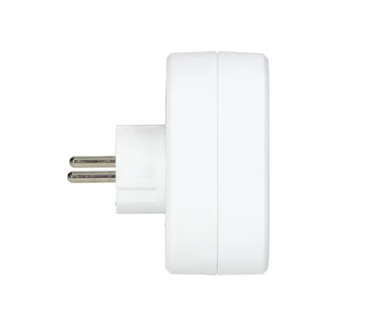 Разветвитель ORNO Schuko 3 з/к белый