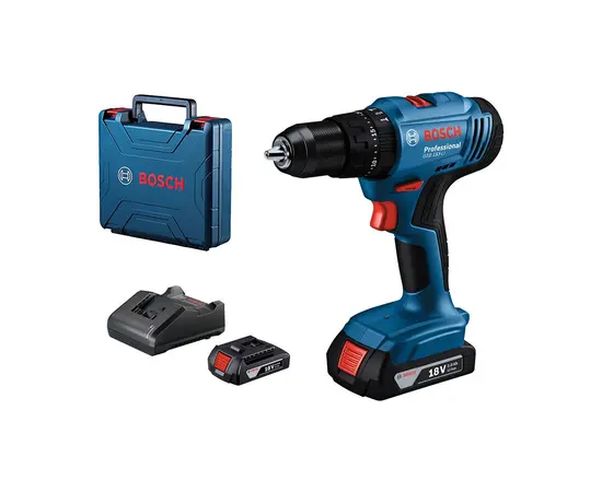 Шуруповерт аккумуляторный ударный Bosch GSB 183-LI 18V