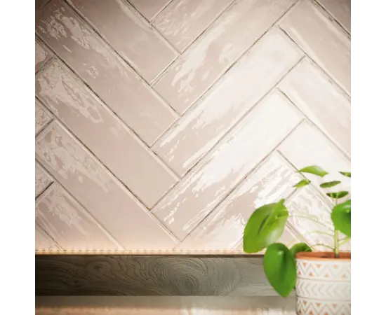 Кафель Xatoalbaro CRACKLE PINK BLUH 7.5x30 см