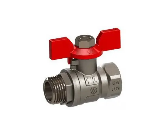 Кран шаровый Arco 1" Н-В бабочка SENA