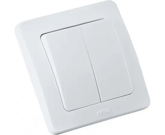 ჩამრთველი თეთრი HEGEL MASTER ВС10-351