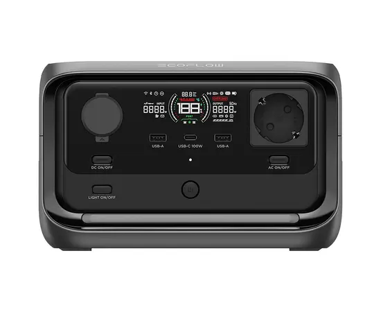 პორტატული ელექტროსადგური EcoFlow River 3 Plus